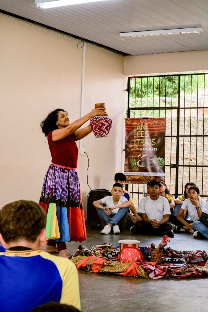 Espetáculo Ancestrais faz o encerramento de sua temporada no Teatro da Instalação 1 WhatsApp Image 2025 05 23 at 08.45.58